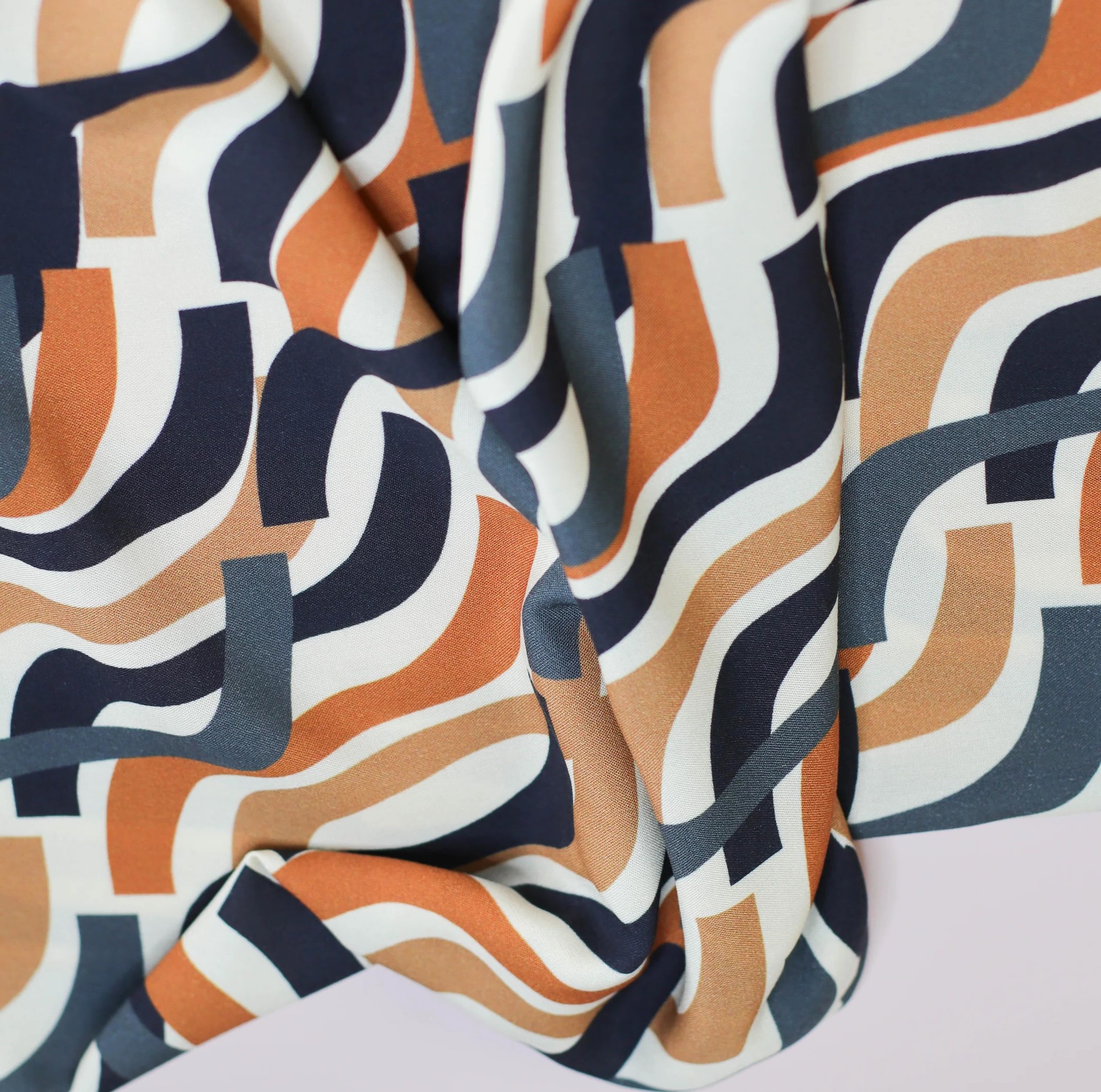 Viscose Slide desert flow roest - Meet Milk