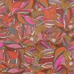 Viscose met Leaves 'Roeqiya'