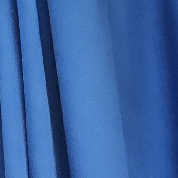 Viscose Satijn koningsblauw