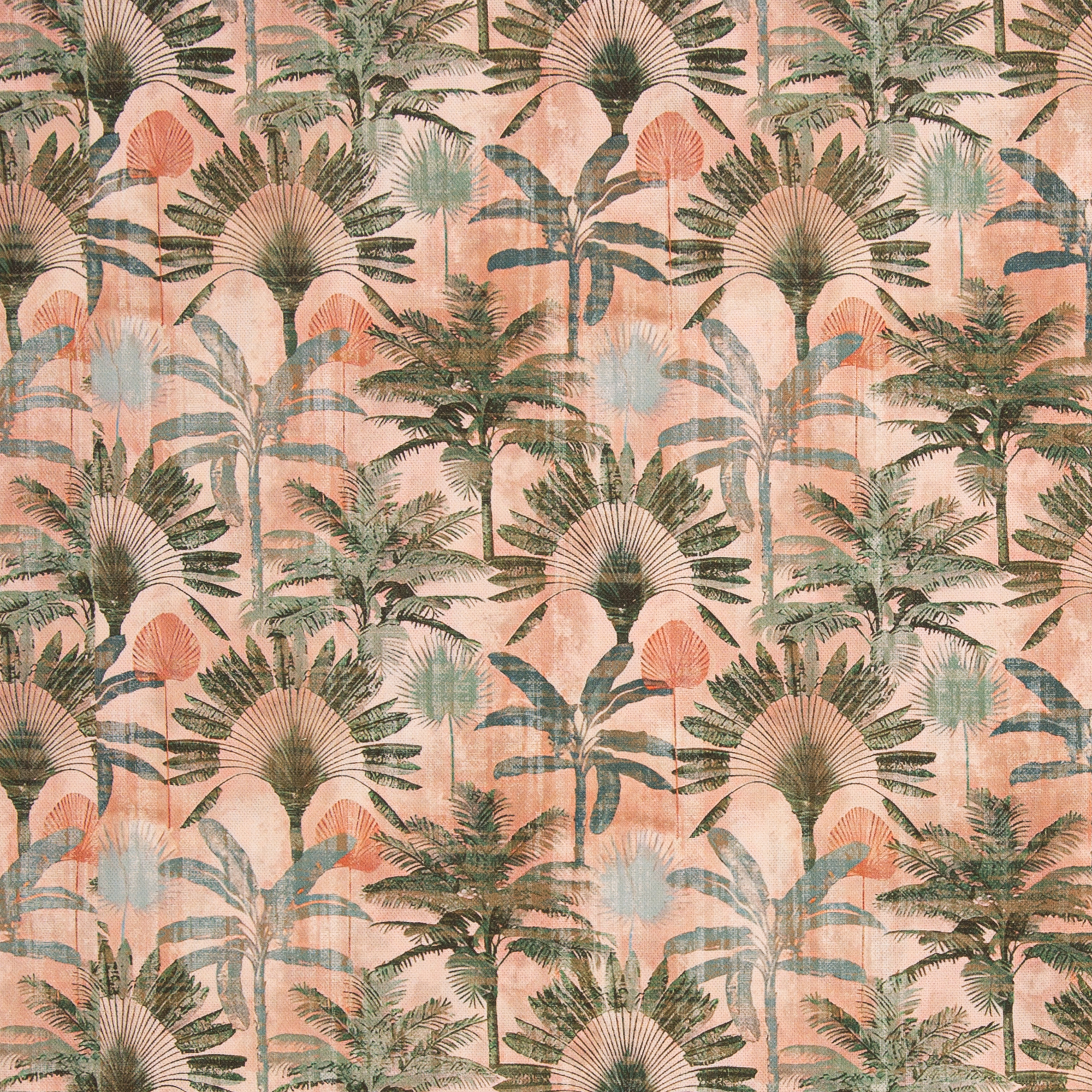 Canvas roze met exotische print 'Beate'