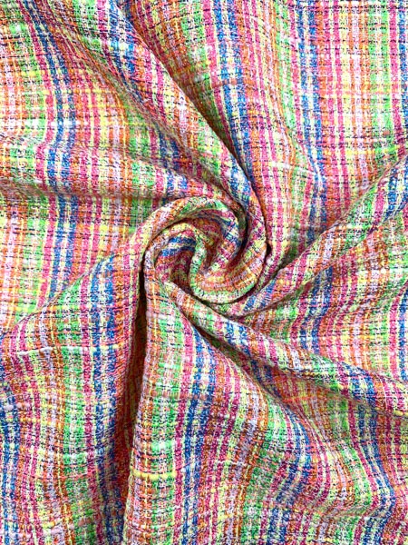 Chanelstof met glitterdraad - The Fashion Basement