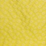 Jacquard geel met bloemen - Lorré