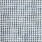 Chanelstof wit met blauw