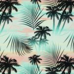 Polo tricot met exotische print 'Malta'