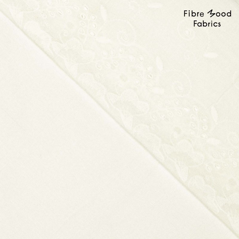 Broderie wit - Fibre Mood