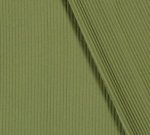 Rib tricot groen