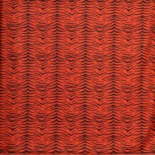Badpakstof zebraprint rood