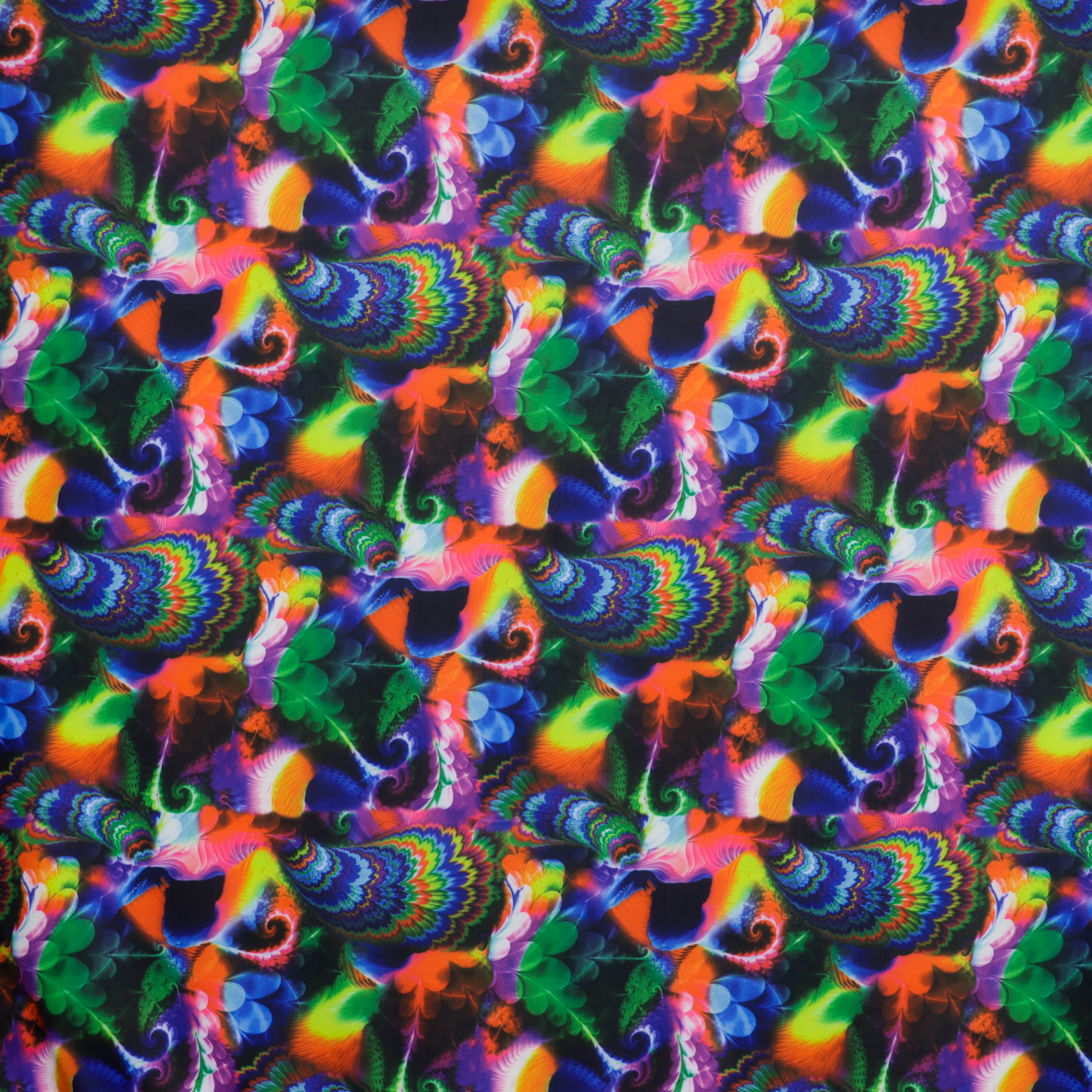 Badpakstof abstracte print