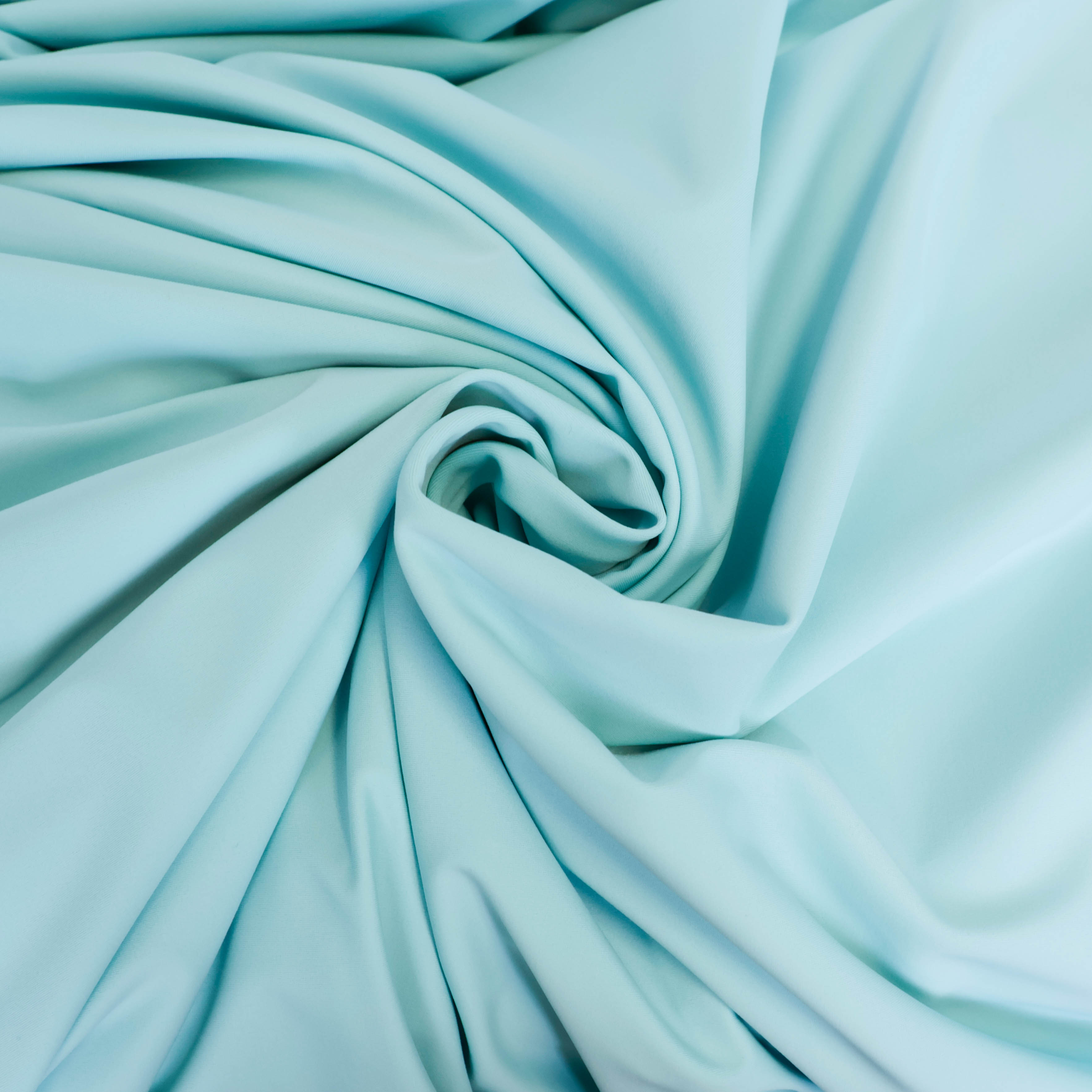 Badpakstof effen licht turquoise