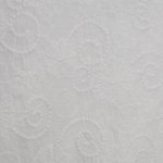 Broderie wit met bloemen