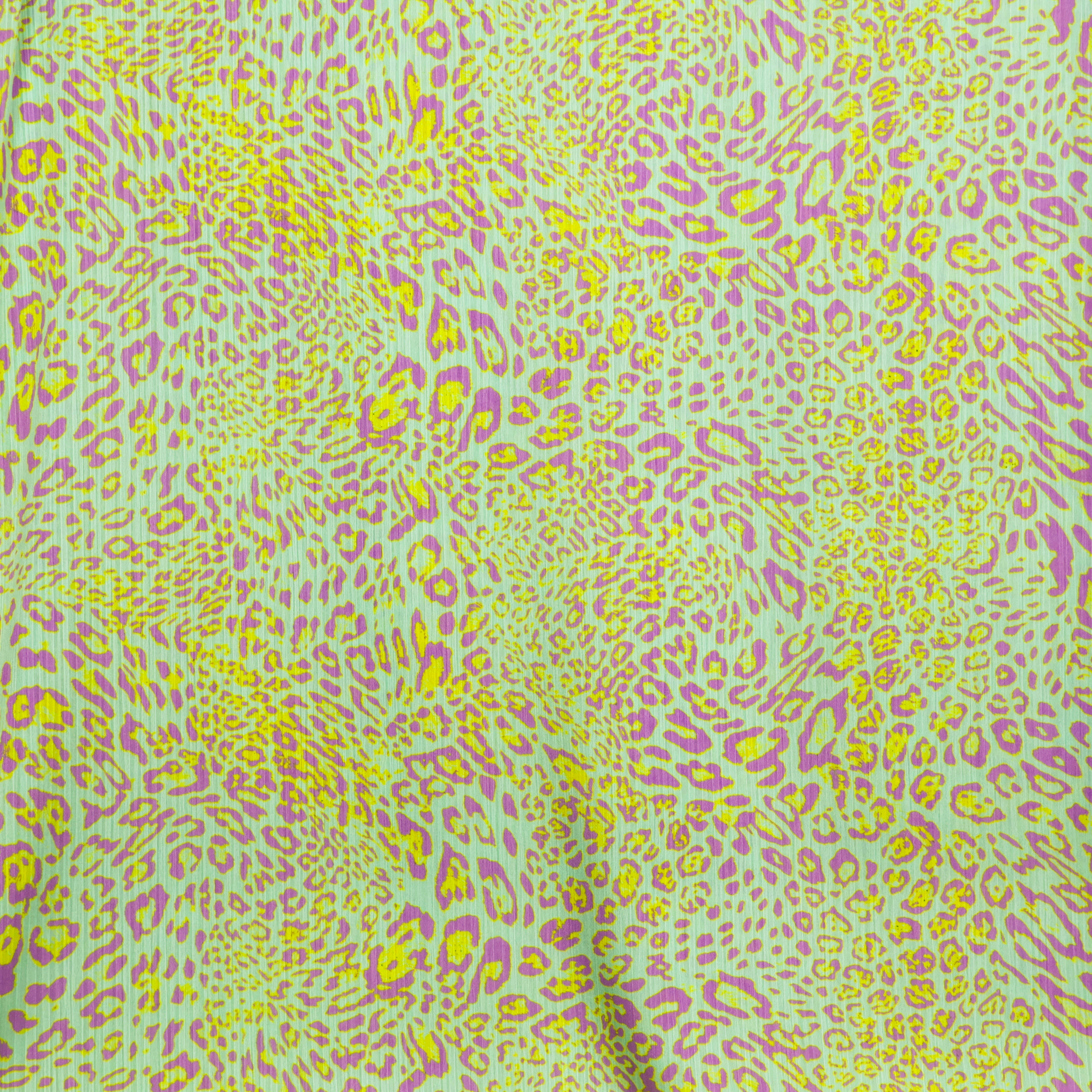 Voile munt met luipaardprint