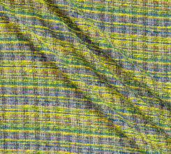 Tweed geel groen multicolor  - Lorré