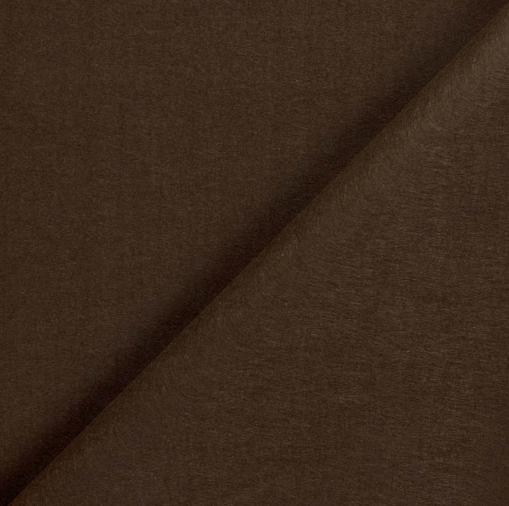 Vilt donkerbruin
