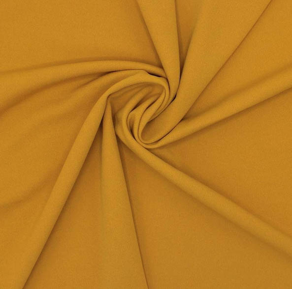 Burlington effen mosterdkleur