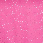 Broderie roze bloemen