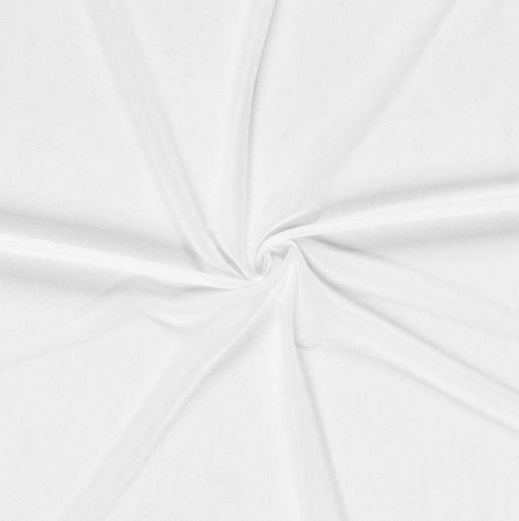 Mesh gebroken wit voor swimwear