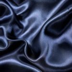 Satijn donkerblauw