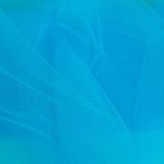 tule fluo blauw