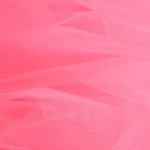 Tule fluo roze