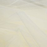 Tule ivory wit