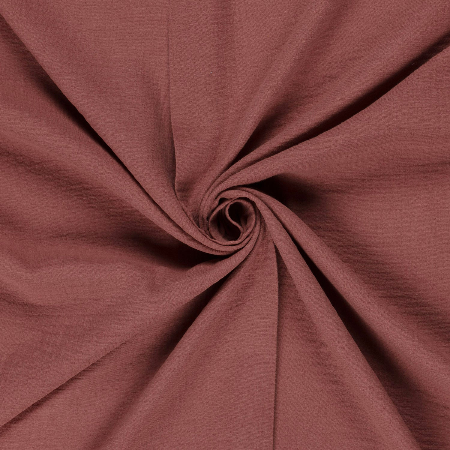 Mousseline effen brique