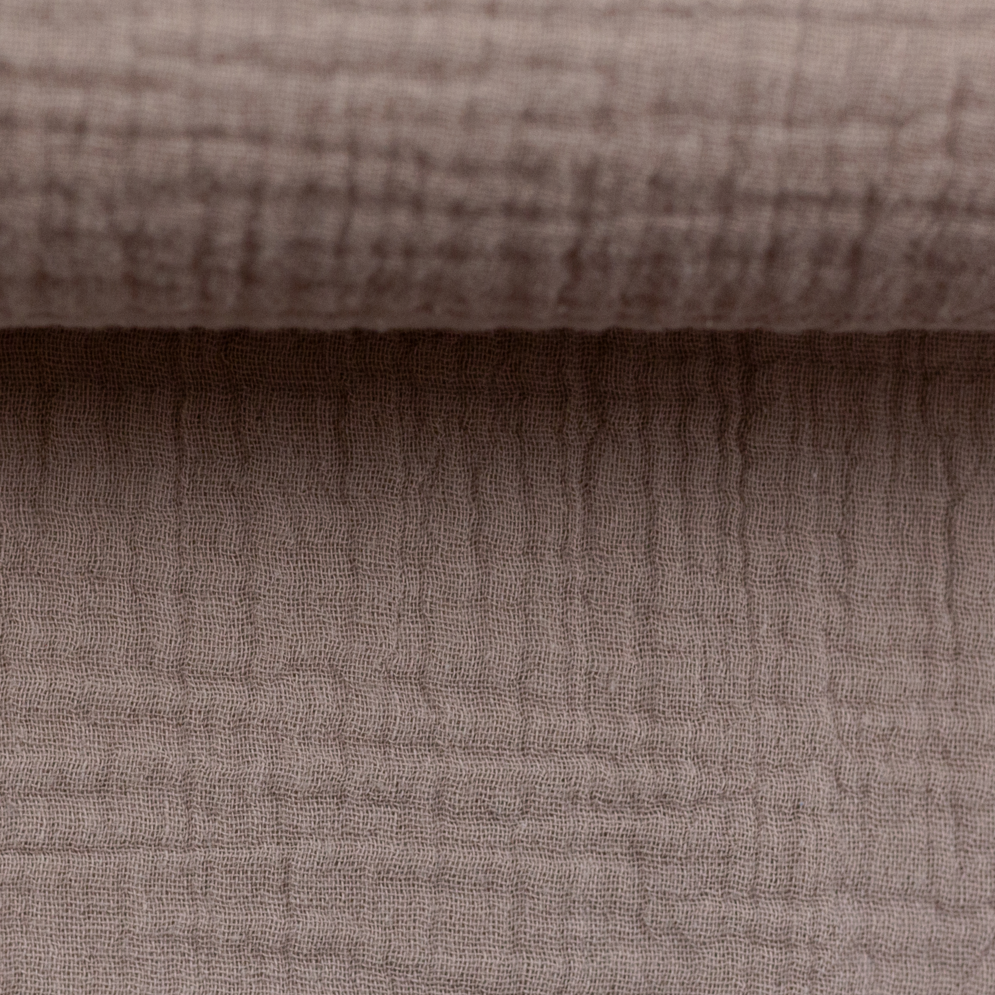 Double gauze effen beige