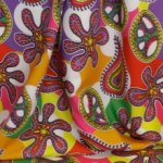 Polyester met mandala's