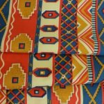 Polyester met Boheems patroon