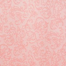 Chanelstof roze met krullen