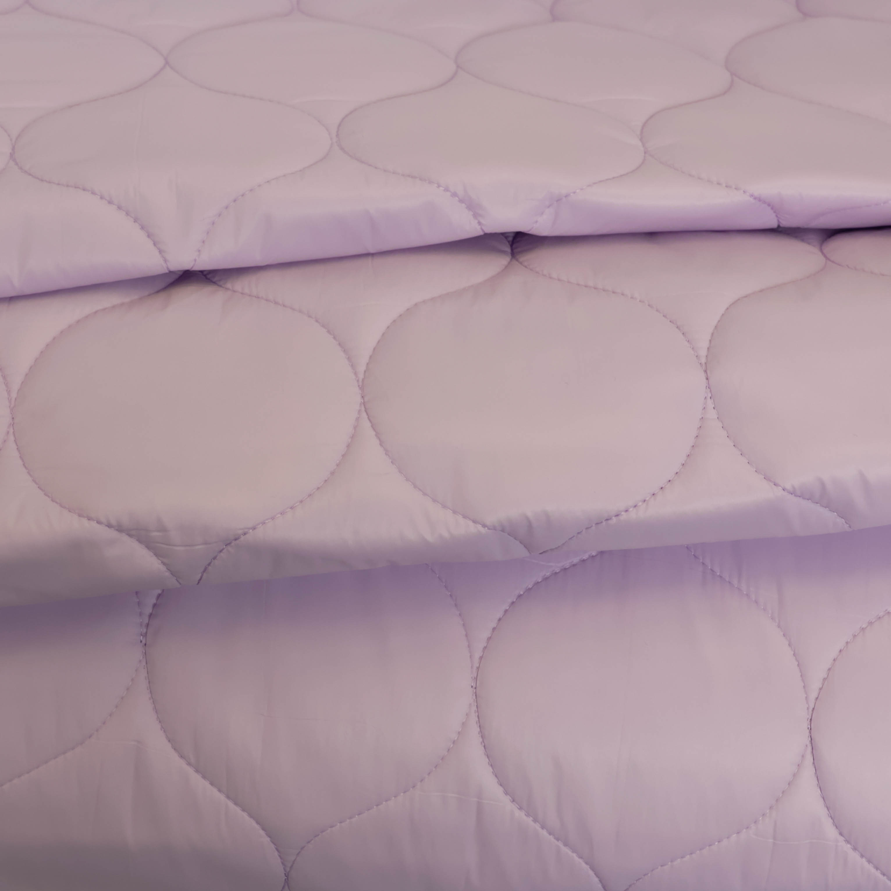 Fijne matelassé pastelpaars
