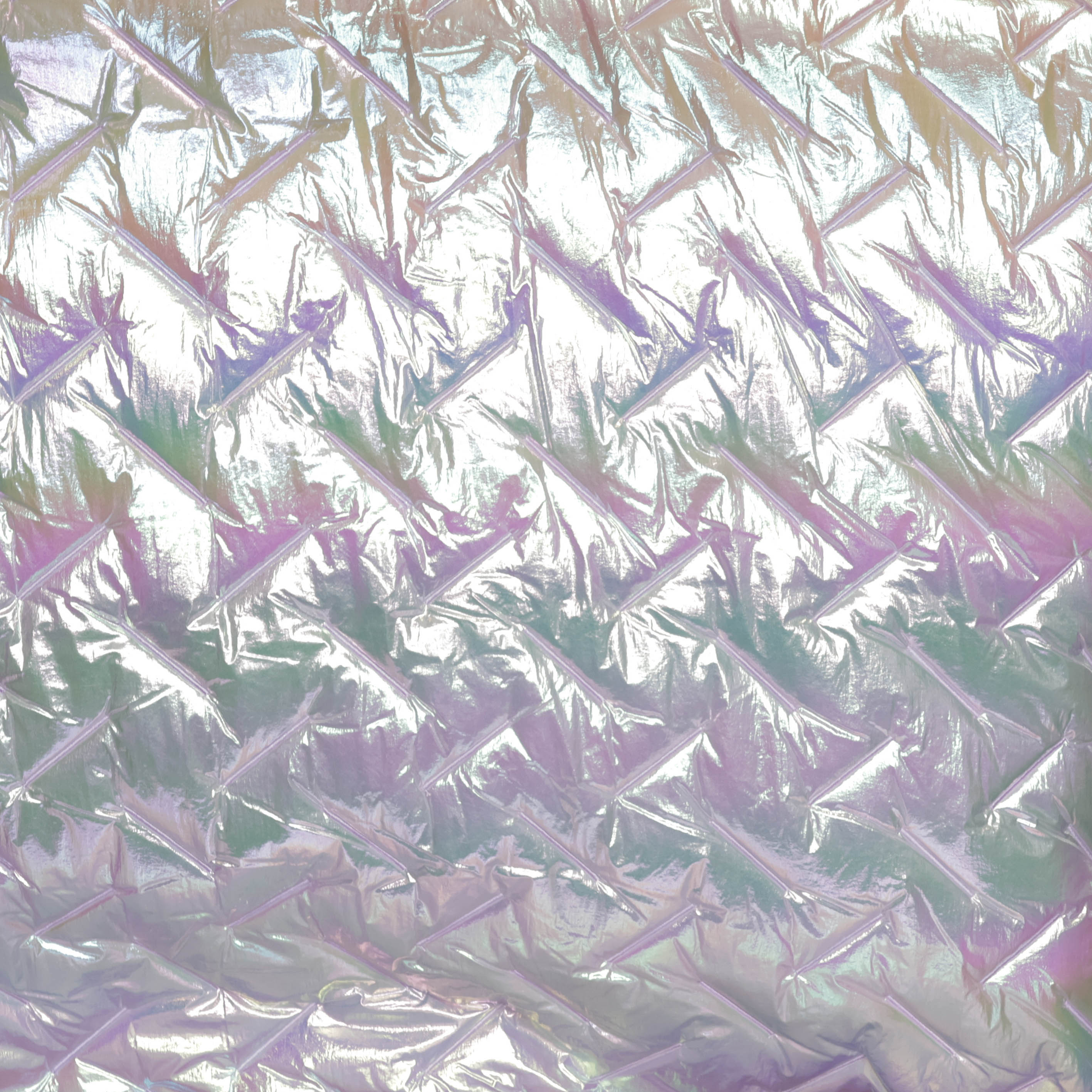 Gewatteerde polyester metallic pastelpaars
