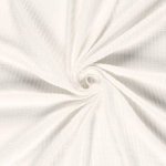 Rib jacquard gebroken wit