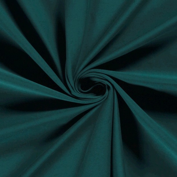 Katoen tricot petrol