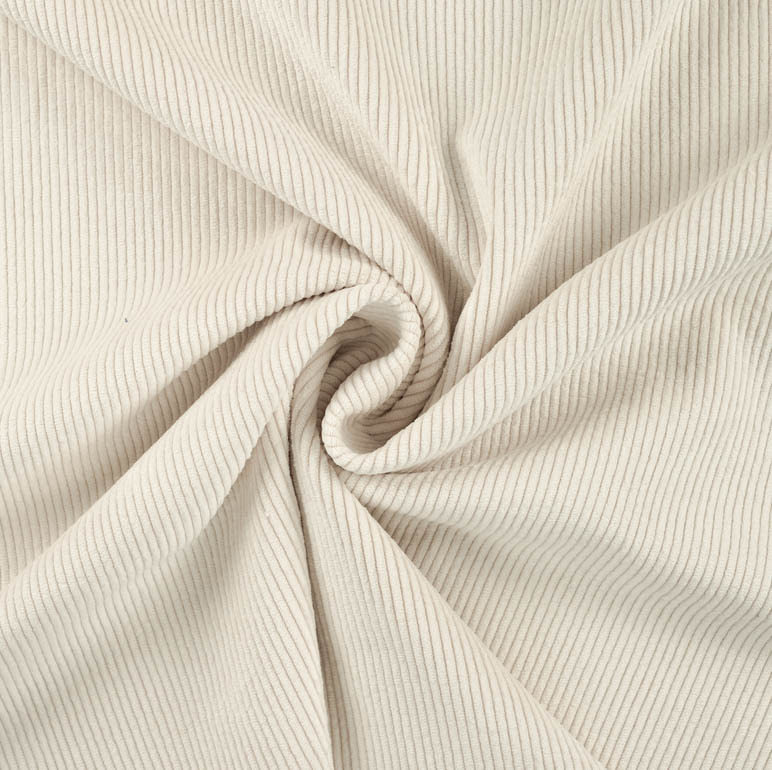 Corduroy gebroken wit