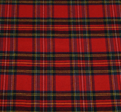 Flanel tartan rood  - Qjutie & the Qjutest