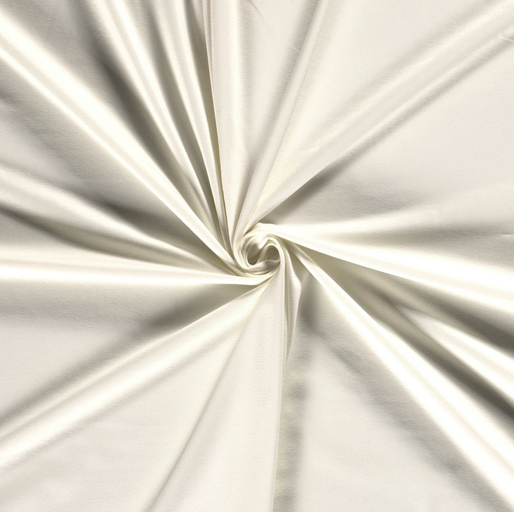 Katoen tricot gebroken wit