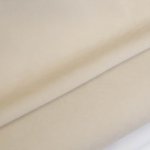 Gabardine effen ecru