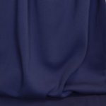 Gebrushte sweaterstof navy blue 'Hanni'