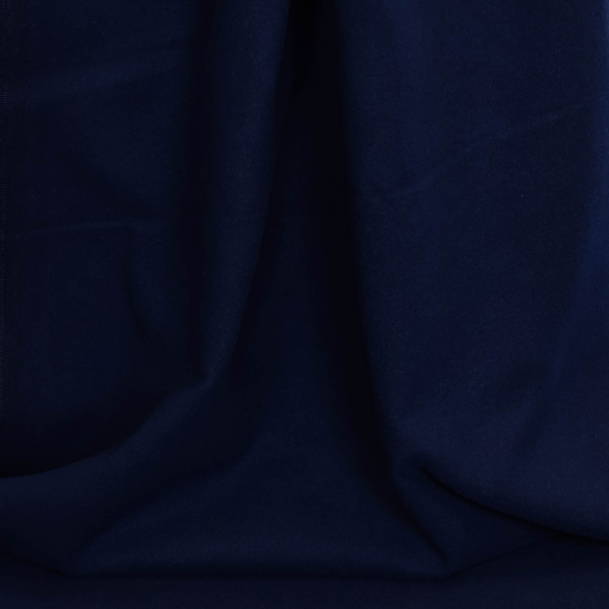 Mantelwol navy blauw