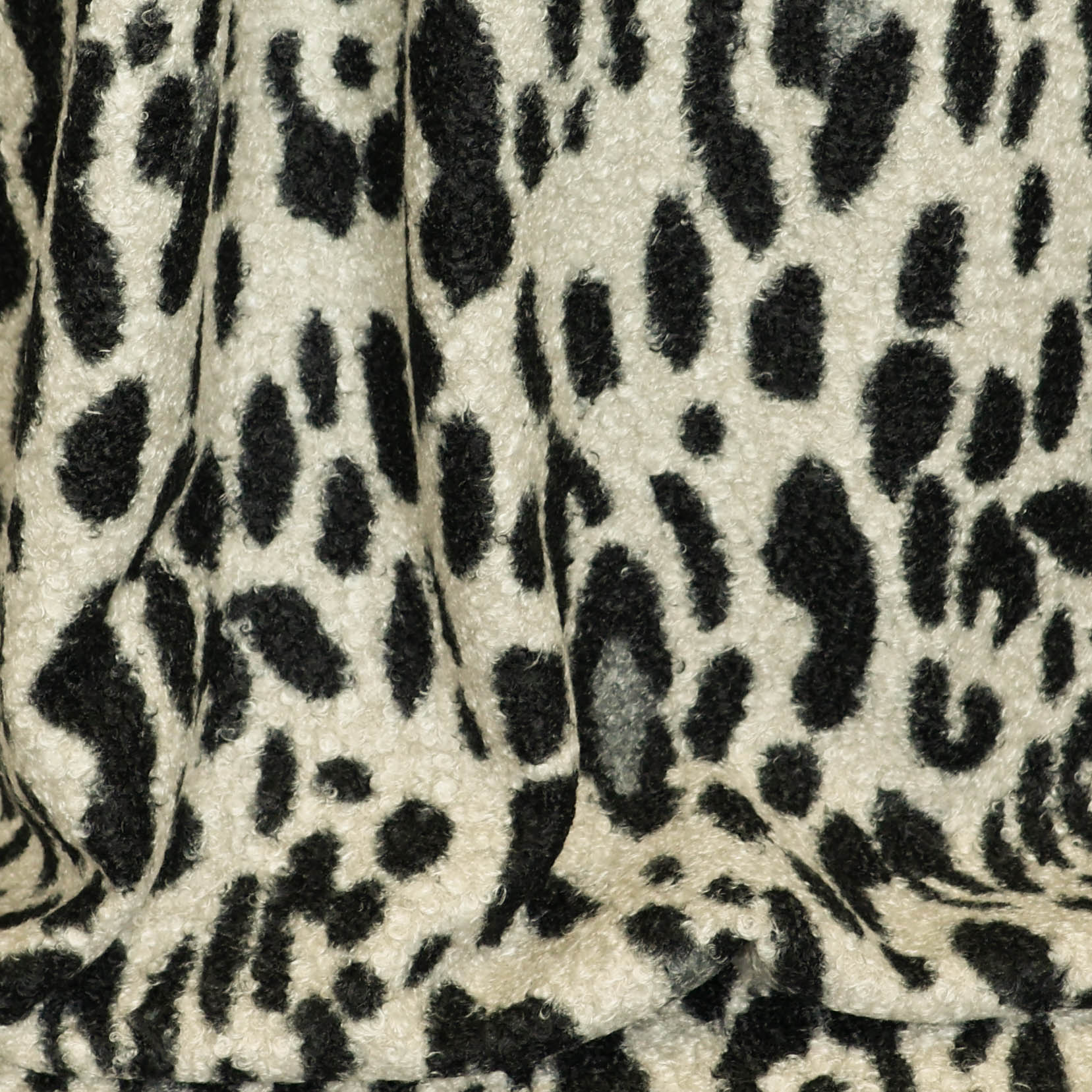 Bouclé met dierenprint - My Image