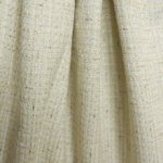 Chanelstof ecru met gouddraad