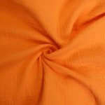 Double gauze oranje