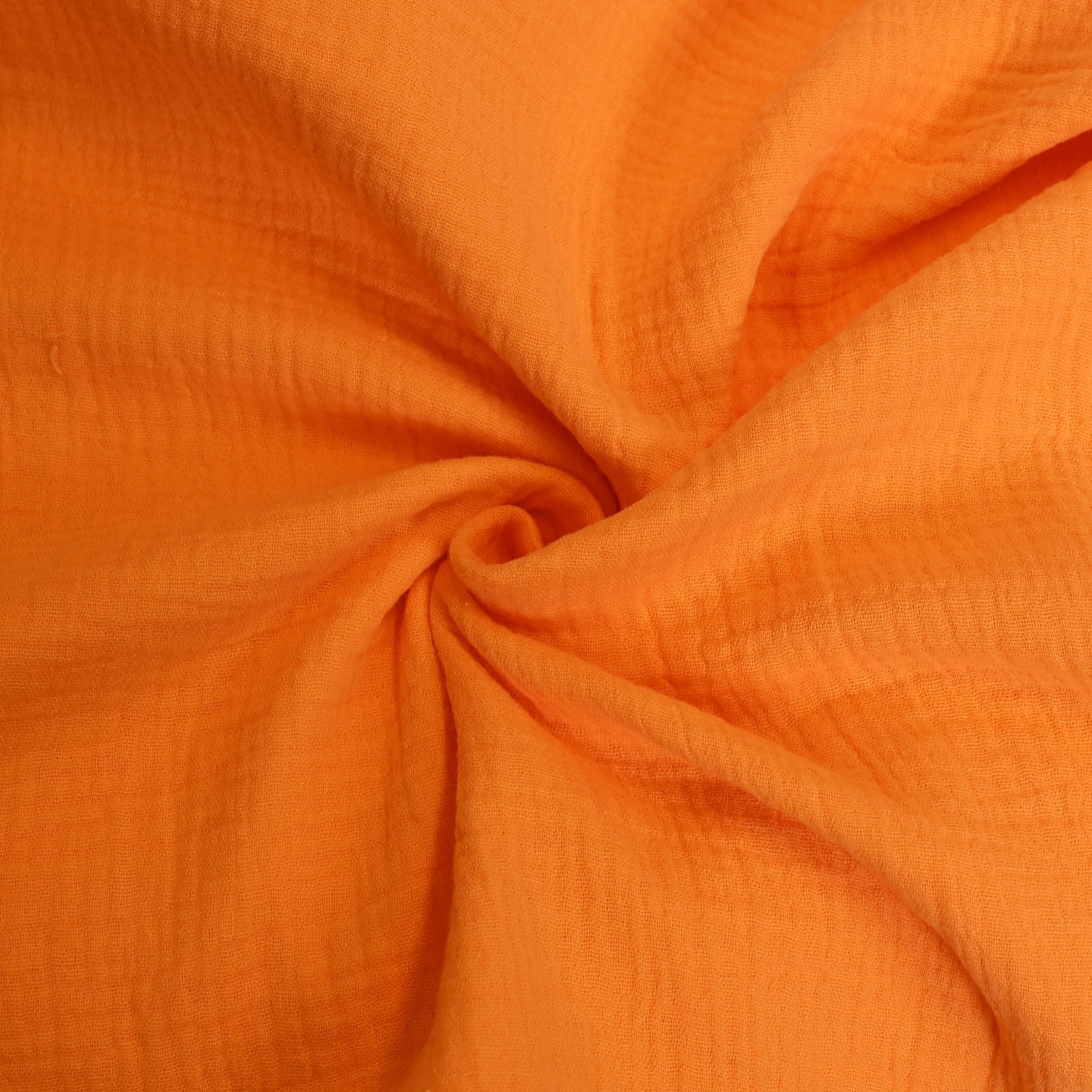 Double gauze oranje