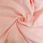 Double gauze lichtroze