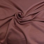 Soepele bamboe french terry oudroze