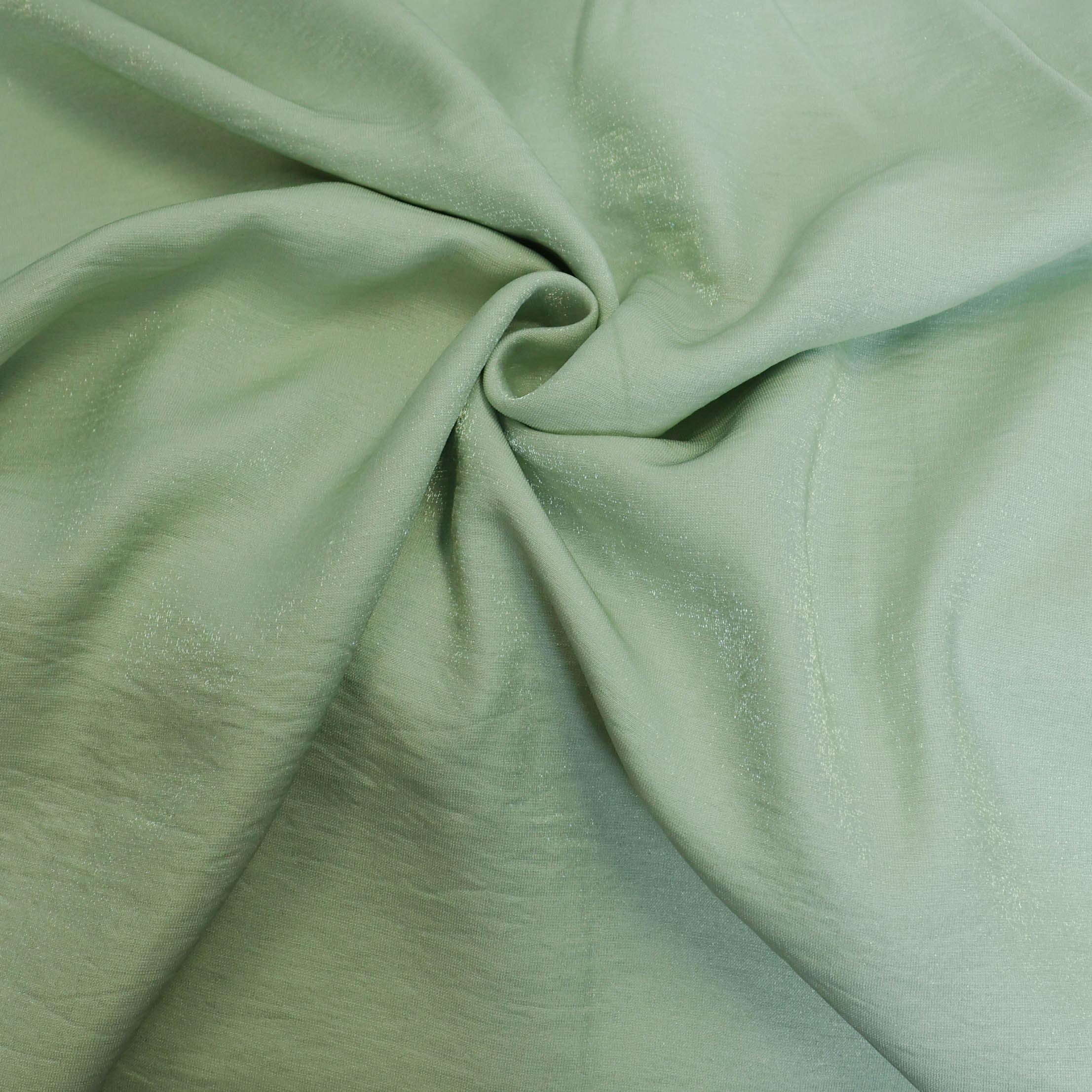 Glans viscose muntgroen - Fibre Mood