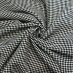 Bengaline wit en donkerblauw geruit