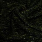 Breistof zwart met groen - A la Ville