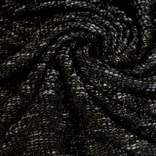 Breistof zwart met grijs - A la Ville