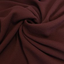 Stretch structuur tricot bordeaux